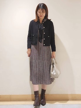 yukaさん（レディース・170cm）の冬コーディネート