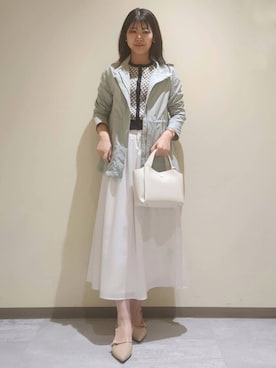 「COUP DE CHANCE（クードシャンス）のアイテム」を使った、yukaさん（レディース・170cm）の冬コーディネート