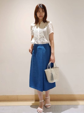 yukaさん(レディース・170cm)の夏コーディネート