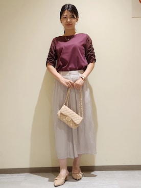 yukaさん（レディース・170cm）の夏コーディネート