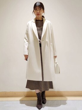 yukaさん（レディース・170cm）の冬コーディネート