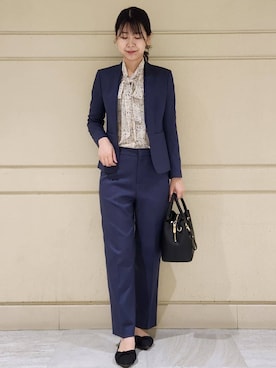 「esche（エッシュ）のアイテム」を使った、yukaさん（レディース・170cm）の春コーディネート