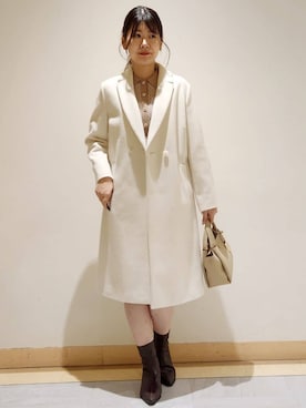 yukaさん（レディース・170cm）の冬コーディネート