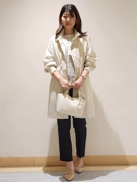 「COUP DE CHANCE（クードシャンス）のアイテム」を使った、yukaさん（レディース・170cm）の冬コーディネート