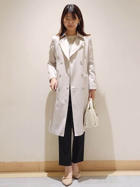 「COUP DE CHANCE（クードシャンス）のアイテム（ベスト）」を使った、yukaさん（レディース・170cm）の冬コーディネート