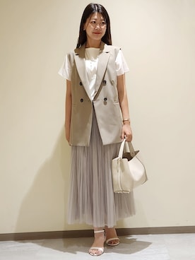 yukaさん（レディース・170cm）の夏コーディネート