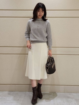 yukaさん（レディース・170cm）の冬コーディネート