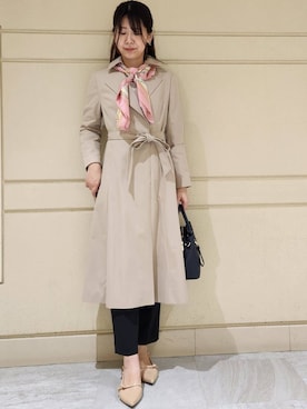 「COUP DE CHANCE（クードシャンス）のアイテム」を使った、yukaさん（レディース・170cm）の冬コーディネート