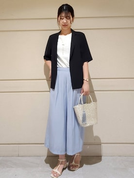 yukaさん（レディース・170cm）の夏コーディネート