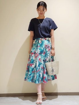 yukaさん(レディース・170cm)の夏コーディネート