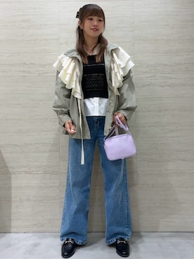 Machaさん（レディース・165cm）の春コーディネート