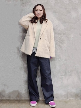 ひさえさん（レディース・169cm）の冬コーディネート