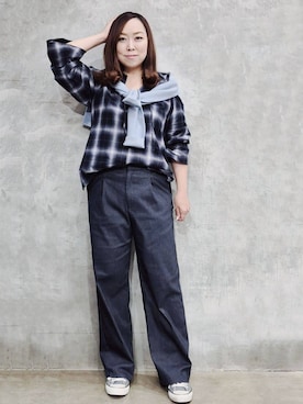 ひさえさん（レディース・169cm）の秋コーディネート