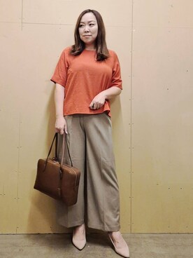 ひさえさん（レディース・169cm）の秋コーディネート