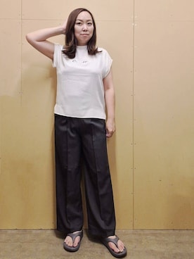 ひさえさん（レディース・169cm）の夏コーディネート