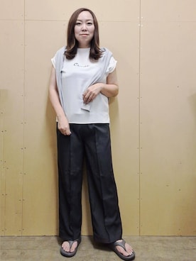 ひさえさん（レディース・169cm）の夏コーディネート