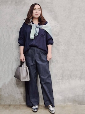 ひさえさん（レディース・169cm）の秋コーディネート