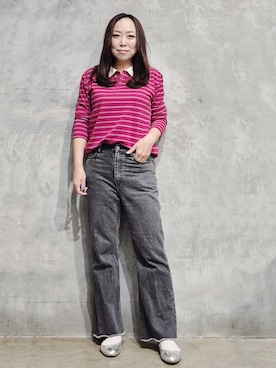 ひさえさん(レディース・169cm)の秋コーディネート