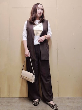 ひさえさん(レディース・169cm)の秋コーディネート
