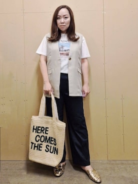 ひさえさん(レディース・169cm)の夏コーディネート