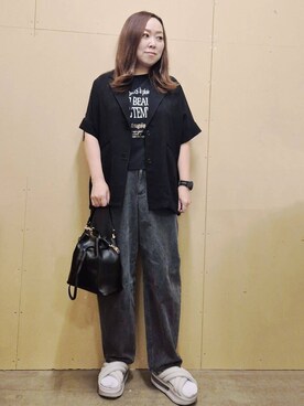 ひさえさん(レディース・169cm)の秋コーディネート
