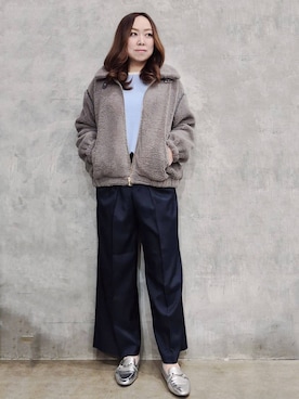 ひさえさん(レディース・169cm)の冬コーディネート