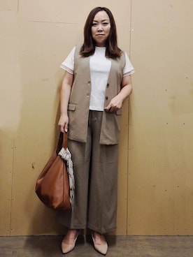 ひさえさん(レディース・169cm)の秋コーディネート