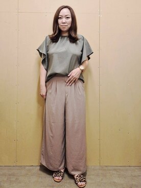 ひさえさん(レディース・169cm)の夏コーディネート