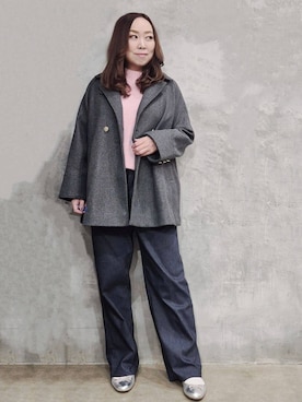 ひさえさん(レディース・169cm)の冬コーディネート