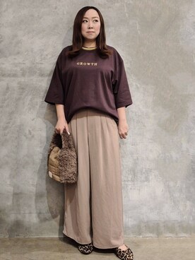 ひさえさん(レディース・169cm)の秋コーディネート