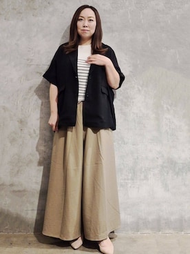 ひさえさん(レディース・169cm)の夏コーディネート