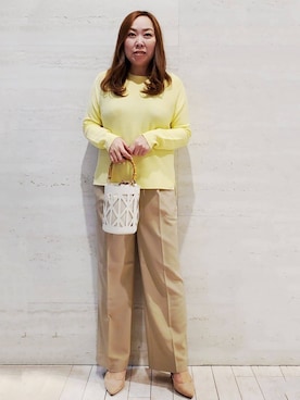 ひさえさん（レディース・169cm）の春コーディネート