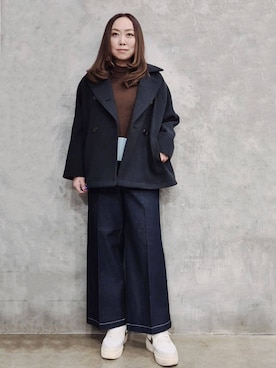 ひさえさん(レディース・169cm)の冬コーディネート