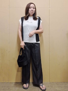 ひさえさん（レディース・169cm）の夏コーディネート