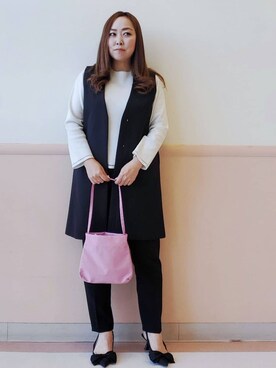 ひさえさん（レディース・169cm）の冬コーディネート