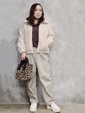ひさえさん（レディース・169cm）の冬コーディネート