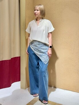 さち。さん(レディース・166cm)の夏コーディネート