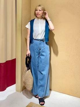 さち。さん(レディース・166cm)の夏コーディネート