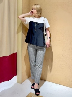 さち。さん(レディース・166cm)の夏コーディネート