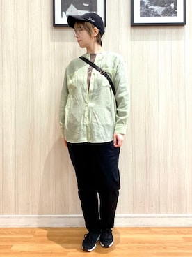 ユ(yu)さん(レディース・161cm)の夏コーディネート