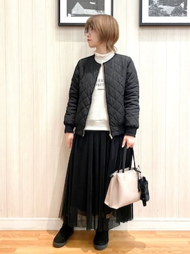 ユ(yu)さん(レディース・161cm)の冬コーディネート