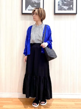 ユ（yu）さん（レディース・161cm）の夏コーディネート