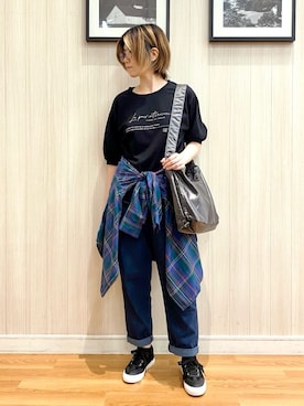 ユ(yu)さん(レディース・161cm)の秋コーディネート