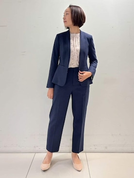 「COUP DE CHANCE（クードシャンス）のアイテム」を使った、keikoさん（レディース・165cm）の冬コーディネート