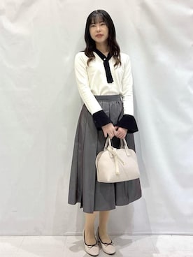 「index（インデックス）のアイテム（バッグ）」を使った、komaさん（レディース・162cm）の冬コーディネート