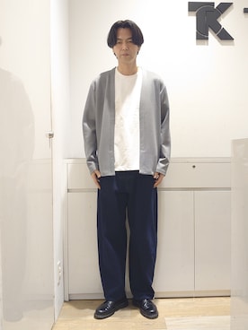 Fさん(メンズ・186cm)の春コーディネート