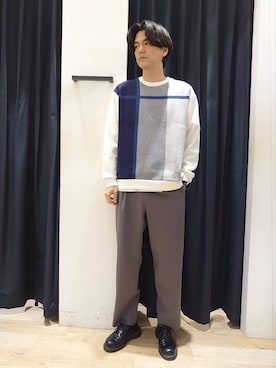 Fさん(メンズ・186cm)の春コーディネート