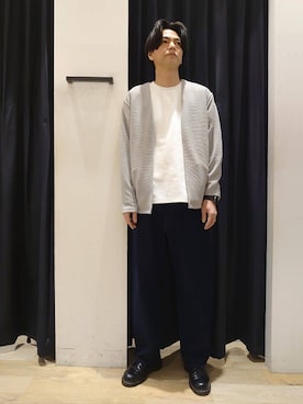 Fさん（メンズ・186cm）の春コーディネート