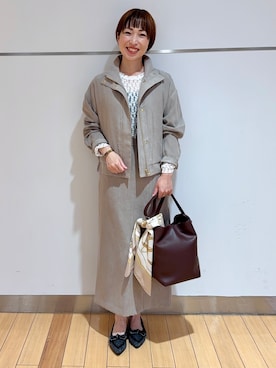 あやさん(レディース・155cm)の秋コーディネート
