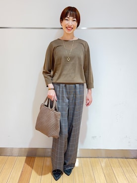 あやさん(レディース・155cm)の秋コーディネート